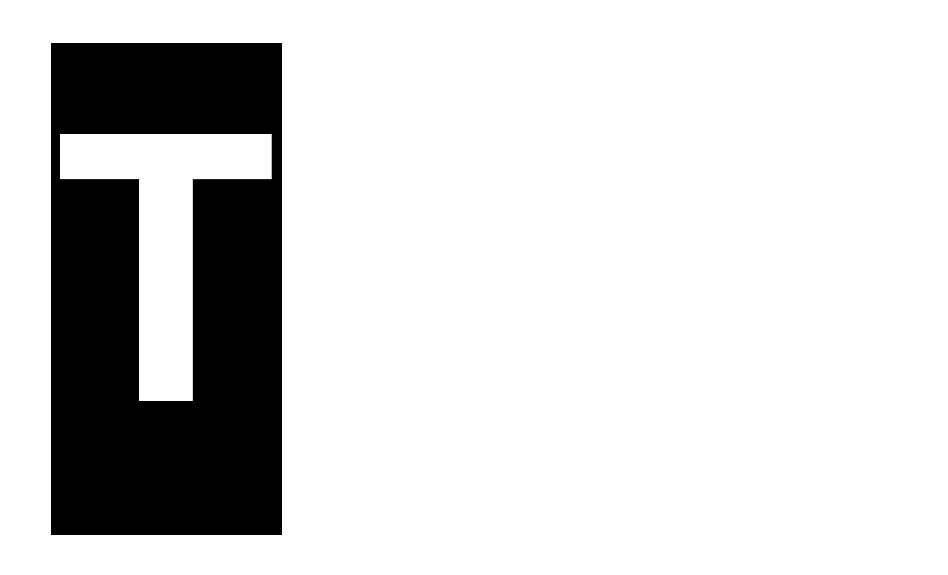 Logo TIVN bianco e nero